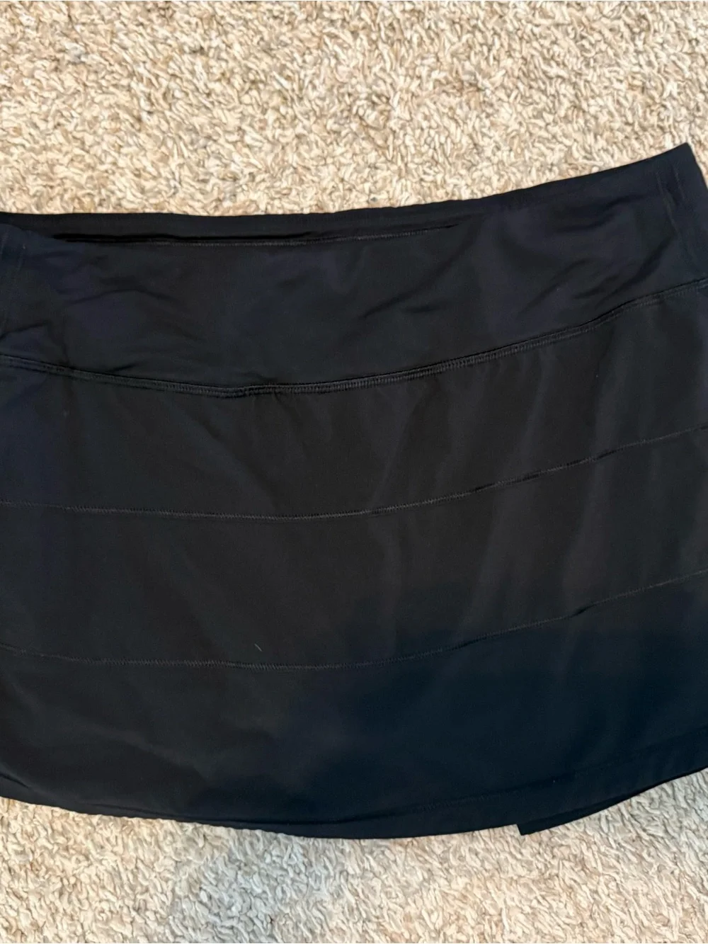 lululemon athletica Black Athletic Skort